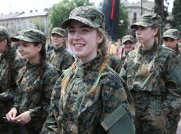 Участники мероприятий по случаю Праздника Героев