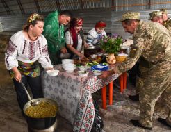 Participants of the celebrations
