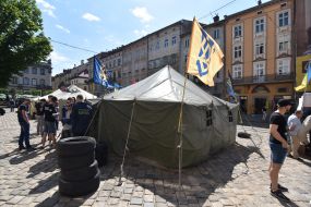 Акция за отставку мэра Львова Андрея Садового