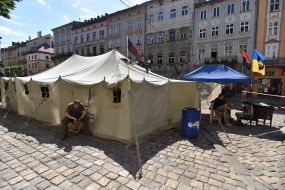 Акция за отставку мэра Львова Андрея Садового