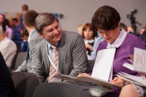 Arthur Gerasimov and Nina Yuzhanina