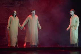 Performance "Master and Margarita" in Zaporozhye