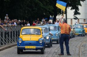 The Lviv Triangle retro-cars race