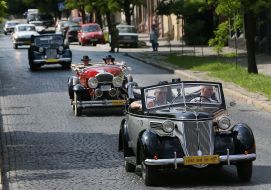 The Lviv Triangle retro-cars race