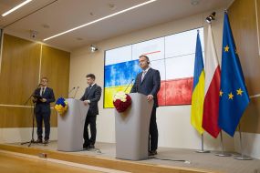 Vladimir Zelensky and Andrzej Dudа