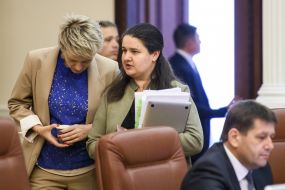 Olga Trofimtseva and Oksana Markarova