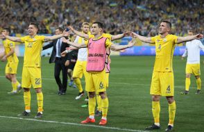 Players of the national team of Ukraine