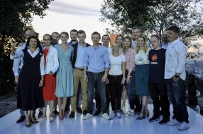 Svyatoslav Vakarchuk introduced the team