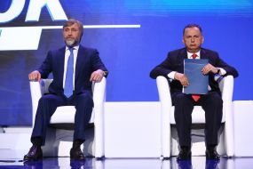 Вадим Новинский и Борис Колесников