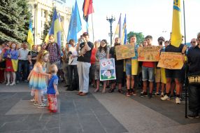 Protest action "Stop capitulation!"