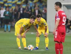 Игроки сборной Украины