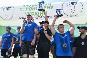 Ukrainian strongmen Championship among patrol officers