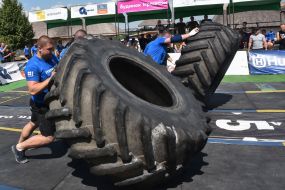 Ukrainian strongmen Championship among patrol officers