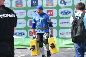 Ukrainian strongmen Championship among patrol officers