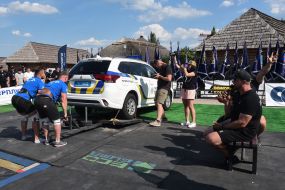 Ukrainian strongmen Championship among patrol officers