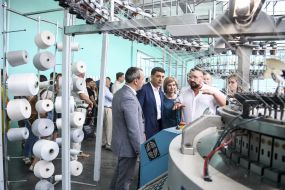 Volodymyr Groisman visited T-Style company