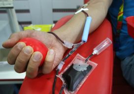 Donated blood