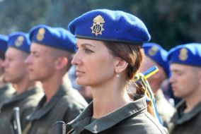 Taking the military oath