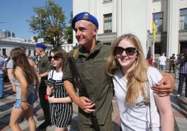 Soldier of the National Guard of Ukraine