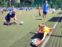 Франческо Тольдо провел тренировку с детской командой ФК "Арсенал" Харьков