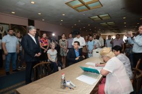 Петр Порошенко и Руслан Князевич