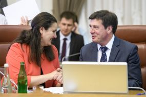 Oksana Markarova and Gennady Zubko