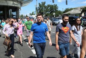 Conditional evacuation of people from the Astarta business center