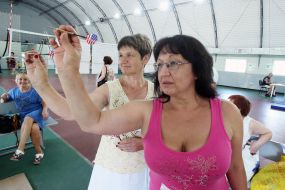 Competition "Strength of the Spirit" among the victims in the production