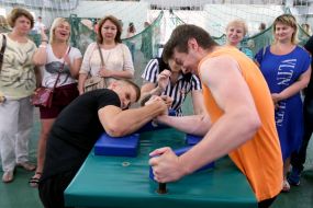 Competition "Strength of the Spirit" among the victims in the production