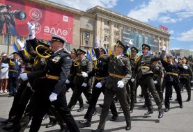 The graduation ceremony at Kharkiv National Air Force University