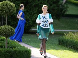 Exhibition of clothing collection by Oksana Karavanska