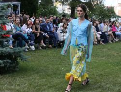Exhibition of clothing collection by Oksana Karavanska