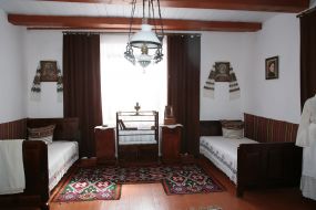 The bedroom of the Shukhevych family