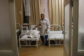 A victim of an explosion in the Dnipropetrovsk region