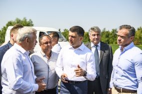 Владимир Гройсман и Славомир Новак