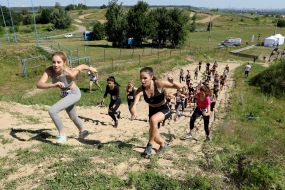 Participants of the competition "Race of beauty"
