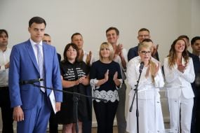 Виталий Нестор и Юлия Тимошенко