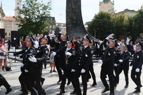 Выпуск курсантов Львовского университета внутренних дел