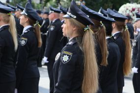 Выпуск курсантов Львовского университета внутренних дел