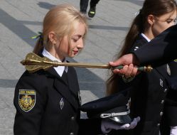 Выпуск курсантов Львовского  университета внутренних дел