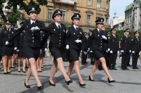 Выпуск курсантов Львовского университета внутренних дел