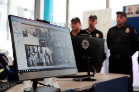 Open Metro Police Office at Lukyanovskaya Metro Station in Kiev