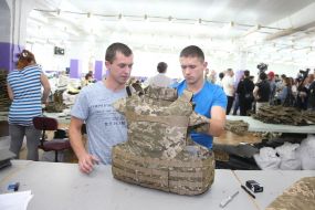 Цех по производству бронежилетов