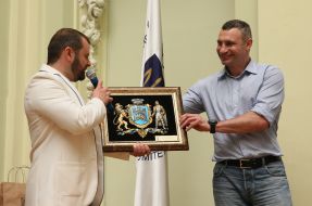 Виталий Кличко и Юрий Турянский