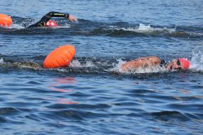 Swim across the Dnepr "Riverman"