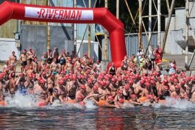 Swim across the Dnepr "Riverman"