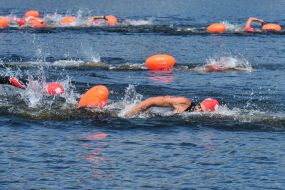 Swim across the Dnepr "Riverman"
