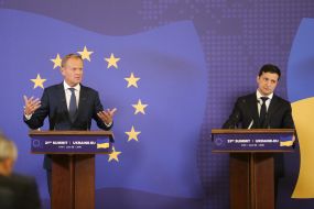 Дональд Туск, Владимир Зеленский