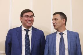 Юрій Луценко та Роман Труба