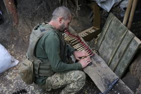 Ukrainian soldier